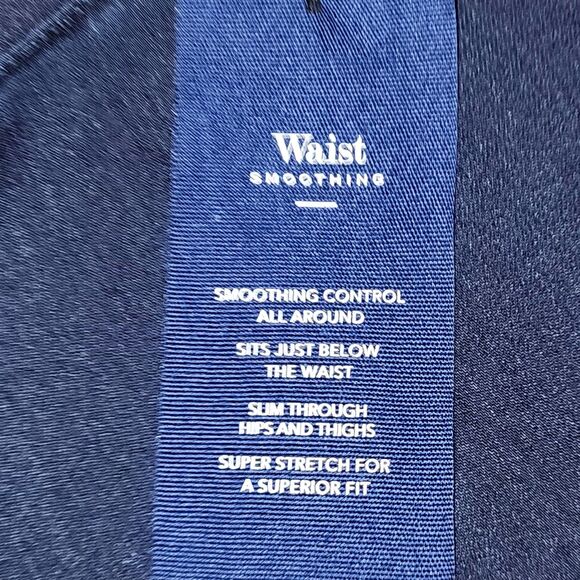 Charter Club Plus Size Cambridge Slim Leg Stretch Blue Denim Pull On Pants 28W - Picture 4 of 16